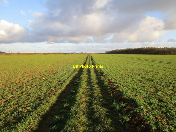 Photo 6"x4" Restricted byway to Aunby Aunby c2020