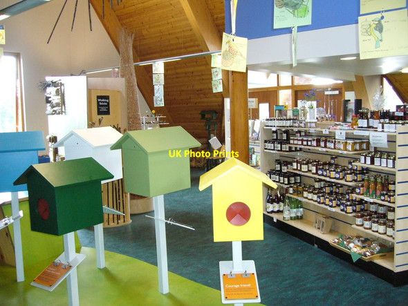Photo 6"x4" Shop inside Thames Chase Forest Centre Upminster c2007