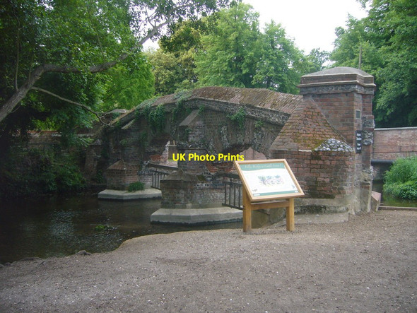 Photo 6"x4" Cattle Screen and Information Board Farningham c2011
