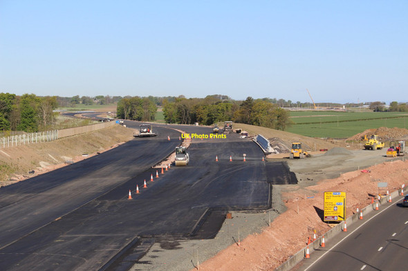 Photo 6"x4" The Queensferry Crossing Southern Approach Road Queensferry\/NT1278 c2016