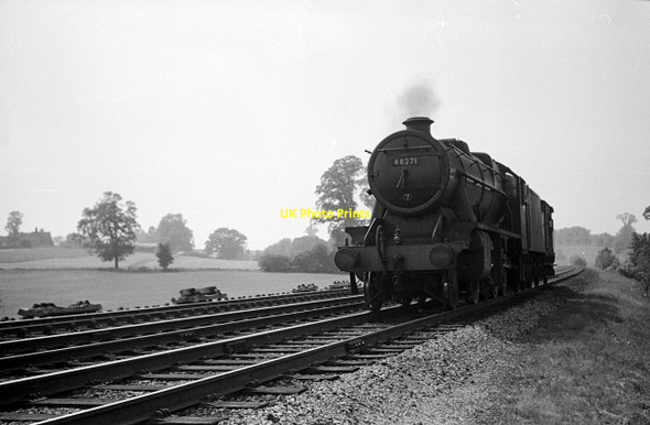 Photo 6"x4" Drifting down Hatton Bank, 1960 Budbrooke c1960