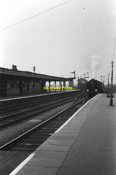 Photo 6"x4" Ely Station, south end, 1961 Ely\/TL5480 c1961