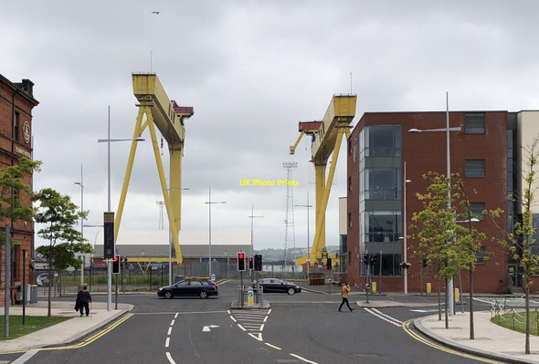 Photo 6"x4" Harland and Wolff Belfast c2019