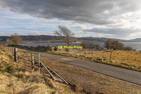 Photo 6"x4" Cattle Grid by Loch Duntelchaig Easterton\/NH6332 c2020