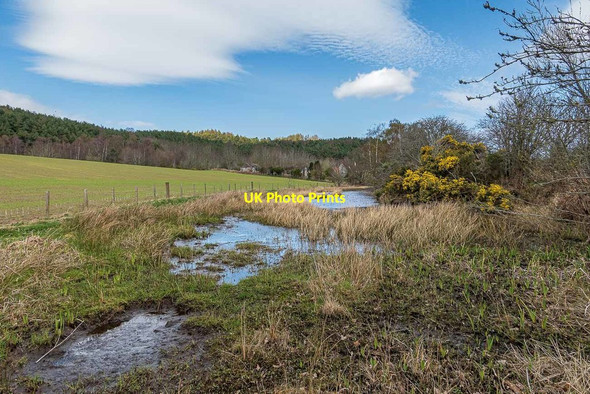Photo 6"x4" Pond at Clachnahulig Kinmylies c2020