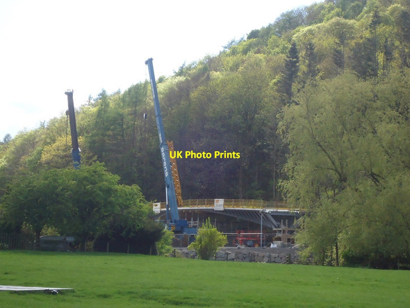 Photo 6"x4" Building the new Pooley Bridge Pooley Bridge c2020