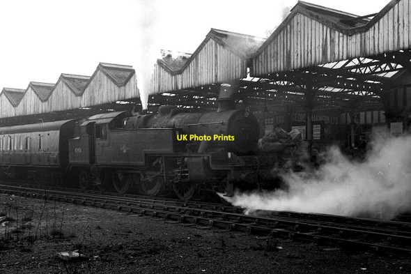 Photo 6"x4" Wigan Central Station \u00e2\u0080\u0093 1963 Wigan c1963