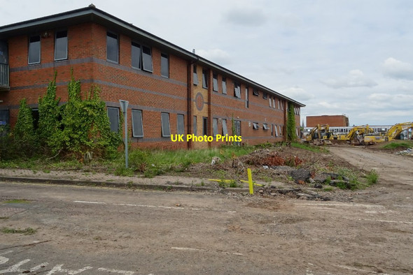 Photo 6"x4" Demolition work on former Qinetiq site - 3 May Great Malvern c2020