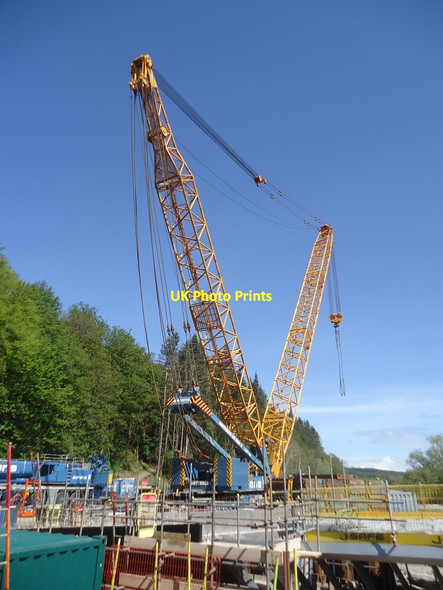 Photo 6"x4" The crane at Pooley Bridge Pooley Bridge c2020