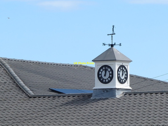 Photo 6"x4" Clock, Newbiggin-By-The-Sea Golf Club Newbiggin-by-the-Sea c2020