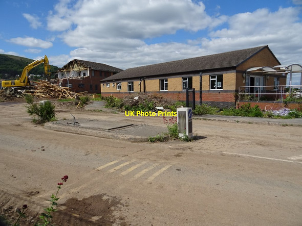 Photo 6"x4" Demolition work on former Qinetiq site - 12 May Great Malvern c2020 P1