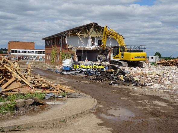 Photo 6"x4" Demolition work on former Qinetiq site - 12 May Great Malvern c2020 P5