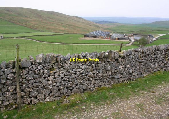 Photo 6"x4" View of Stockdale Farm from Pennine Bridleway Langcliffe\/SD8265 c2019