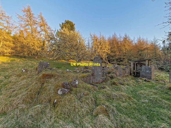 Photo 6"x4" Old School Cairn Gollan Creag a' Chlachain c2020 P1