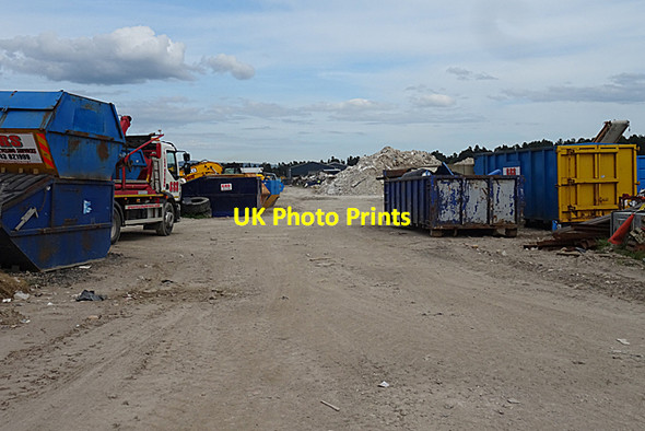 Photo 6"x4" Recycling Centre Nether Dallachy\/NJ3663 c2020