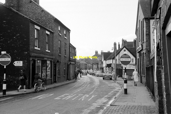 Photo 6"x4" Hospital Street, Nantwich \u00e2\u0080\u0093 1963 Nantwich c1963