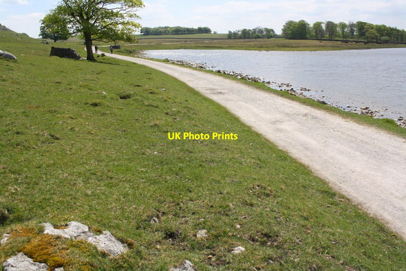 Photo 6"x4" Track along northeast shore of Malham Tarn Water Houses\/SD8867 c2019