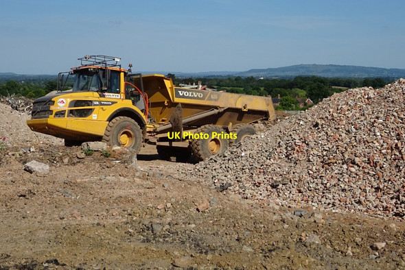 Photo 6"x4" Demolition work on former Qinetiq site - 20 May Great Malvern c2020 P5