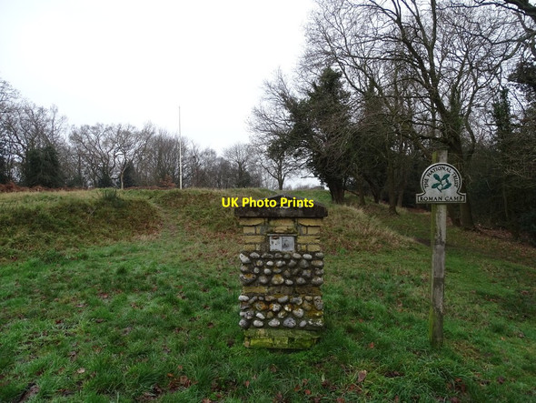 Photo 6"x4" Roman Camp West Runton c2020