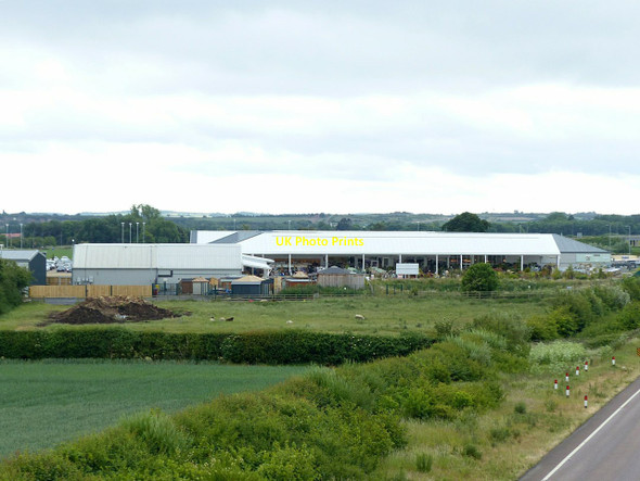Photo 6"x4" Blue Diamond Garden Centre Burrowsmoor Holt c2020