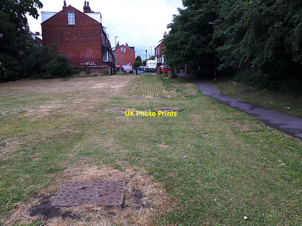 Photo 6"x4" Sewer installation below Village Place, Burley Burley\/SE2734 c2020