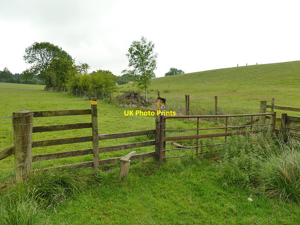Photo 6"x4" Stile on a bridleway near Newby Manor Newby\/SE2647 c2020