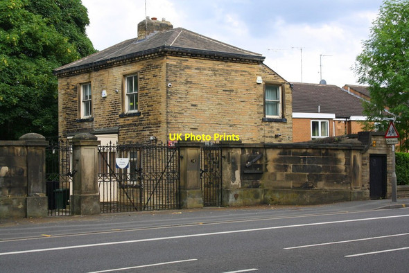 Photo 6"x4" Keighley Road lodge of Bradford Grammar School Shipley\/SE1437 c2017