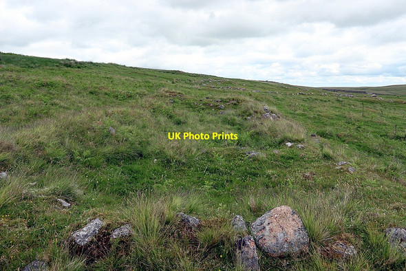 Photo 6"x4" Site of deserted medieval village of Hartside Linhope\/NT9616 c2020