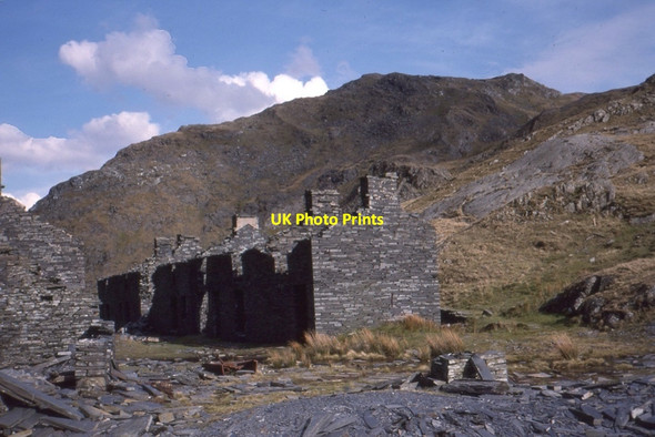 Photo 6"x4" Barracks, Rhosydd Quarry Tanygrisiau c1989
