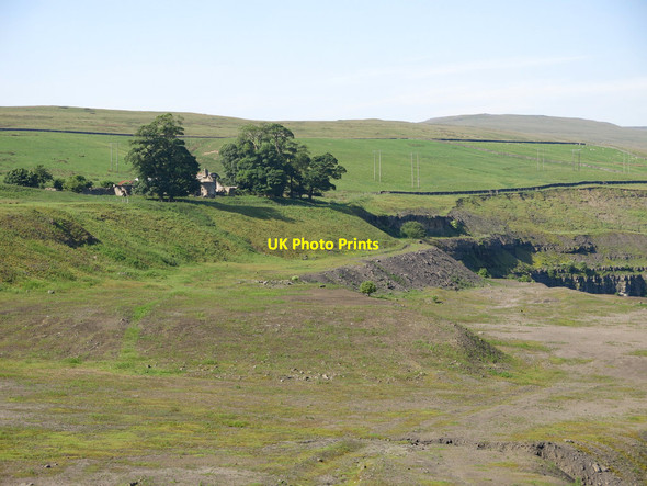 Photo 6"x4" Newlandside Quarry (disused) (2) Stanhope\/NY9939 c2020