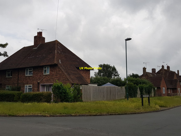 Photo 6"x4" Junction of Whiteways and Burton Road, North Bersted Bognor Regis c2020