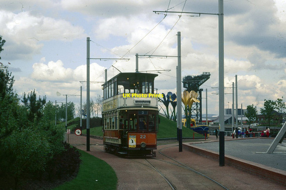 Photo 6"x4" Trams at Glasgow Garden Festival, 1988 \u00e2\u0080\u0093 4 Glasgow c1988