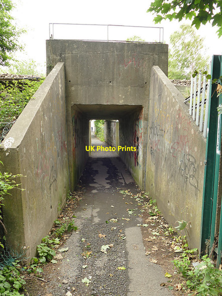 Photo 6"x4" Railway subway near Gelderd Road, Leeds Far Royds c2020