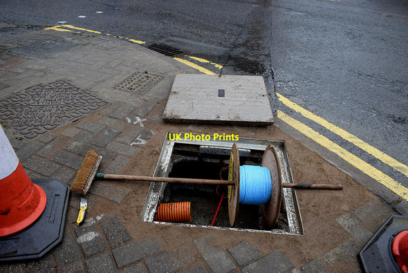 Photo 6"x4" Brush shaft put to work, Omagh Omagh c2020