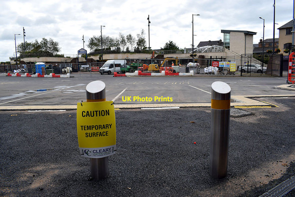Photo 6"x4" Site works, Omagh Bus Depot Omagh c2020