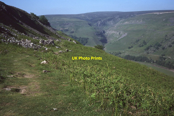 Photo 6"x4" The Pennine Way near Kisdon Thwaite\/SD8998 c1988