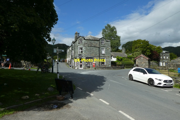 Photo 6"x4" Elterwater village Elterwater c2020