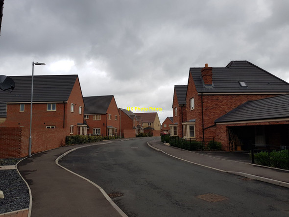 Photo 6"x4" Houses on Cooke Close, Whittington, Worcester (2) Worcester c2020