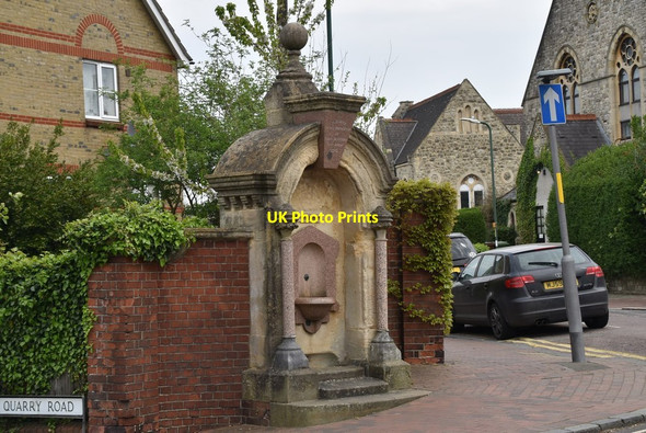 Photo 6"x4" Drinking fountain, Camden Rd Royal Tunbridge Wells c2020