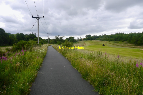 Photo 6"x4" Peebles to Innerleithen cycle path Glentress\/NT2839 c2020