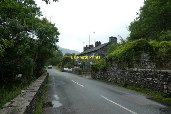 Photo 6"x4" Cottages near Robinson Quarry Chapel Stile c2020