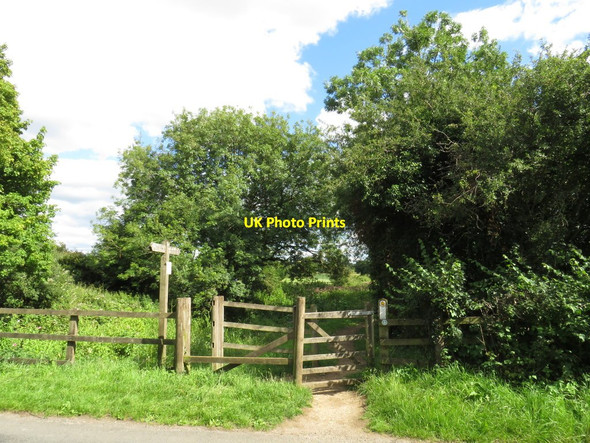 Photo 6"x4" Thames & Severn Way near South Cerney South Cerney c2020