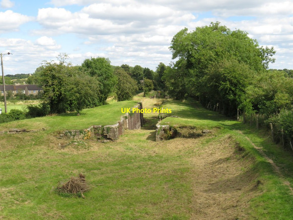 Photo 6"x4" Former canal at Siddington Cirencester c2020