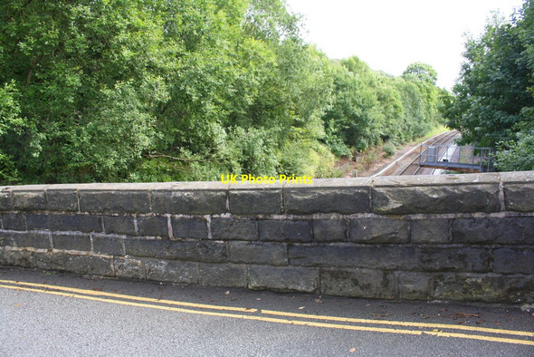 Photo 6"x4" Railway Bridge MVN2\/127 on Palace House Road Hebden Bridge c2017
