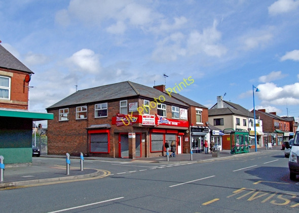 Photo 6"x4" Station Road Connah's Quay c2009