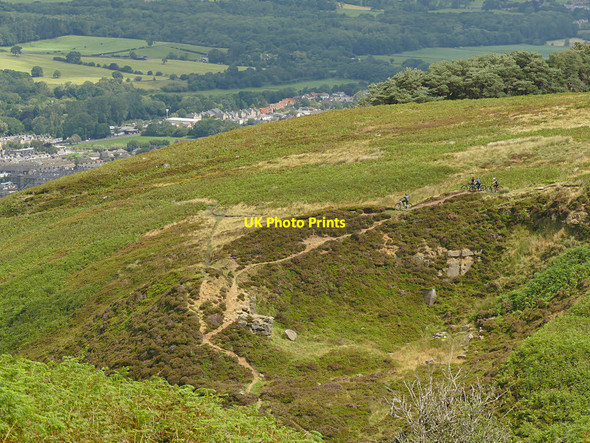Photo 6"x4" Former Grainings Head quarry Ilkley c2020