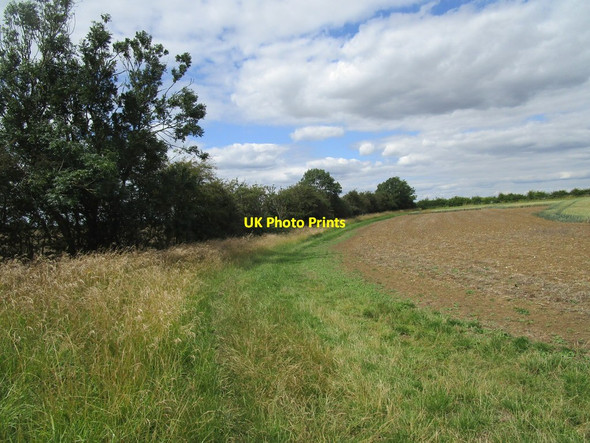 Photo 6"x4" Bridleway to Armston Armston c2020