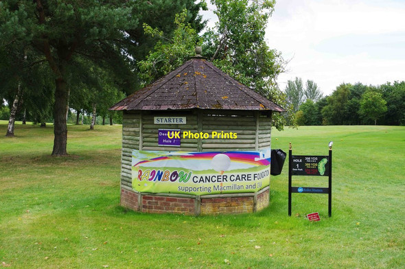 Photo 6"x4" Hut at Deer Park Hole 1 (1), Cleobury Mortimer Golf Course, Shrops Cleobury Mortimer c2020