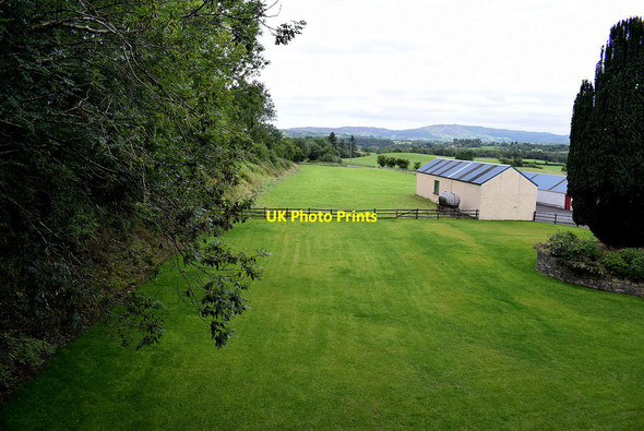 Photo 6"x4" Line of former railway track, Tattraconnaghty Mountjoy\/H4277 c2020