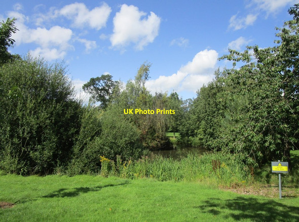 Photo 6"x4" Pond at Hoar Cross Hoar Cross c2019